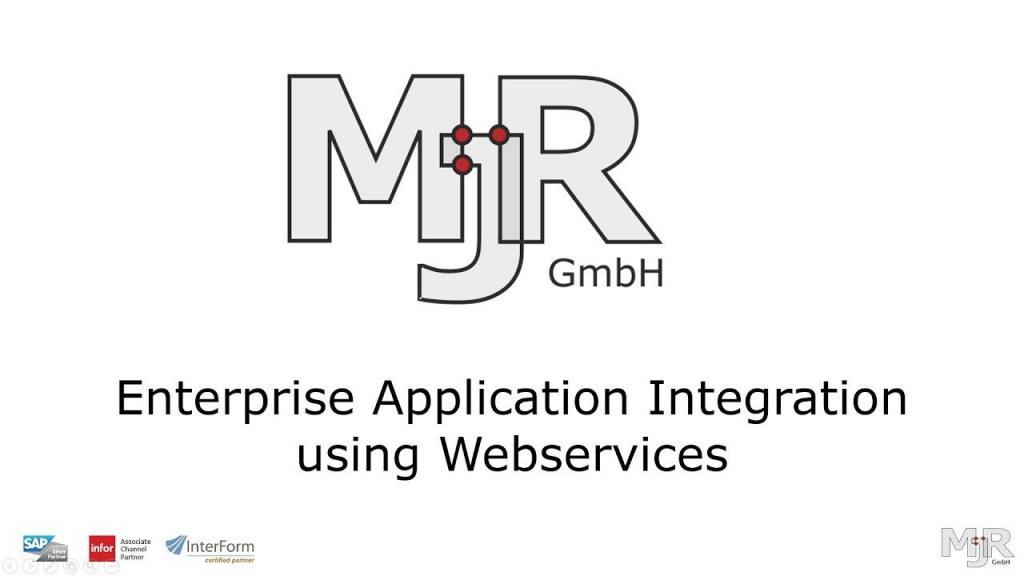 Enterprise Application Integration using Webservices Thumbnail